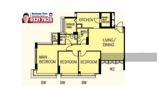 Blk 221C Bedok Central (Bedok), HDB 4 Rooms #136314022